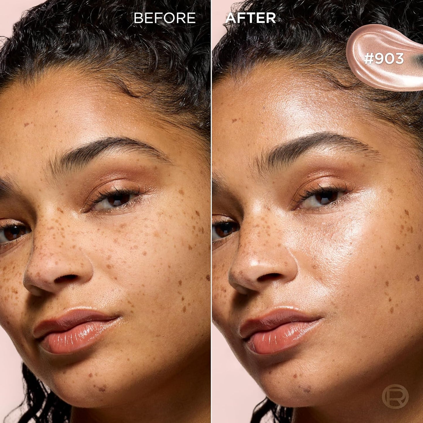 L'Oreal Paris Makeup True Match Lumi Glotion, Natural Glow Enhancer, Illuminator Highlighter, Bronzing Drops For a Sun-Kissed Glow, 903 Medium